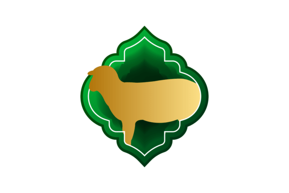 Eid Al Adha Gradient Icon Design