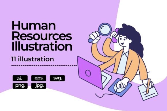 Human Resource Illustration Package: A Comprehensive Design Solution