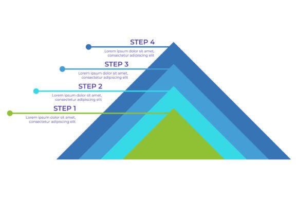 Structured Steps to Goals: A Visual Pathway to Success
