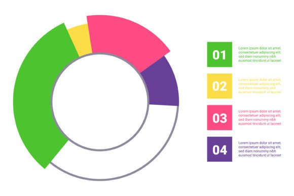 Vivid Data Distribution Graphic
